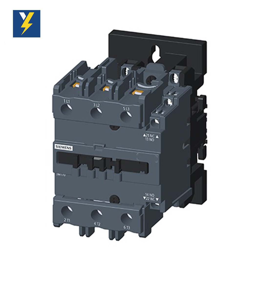 کنتاکتور زیمنس 80 آمپر 37 کیلووات 220VAC مدل 3MT7080-4AA11-0AM0